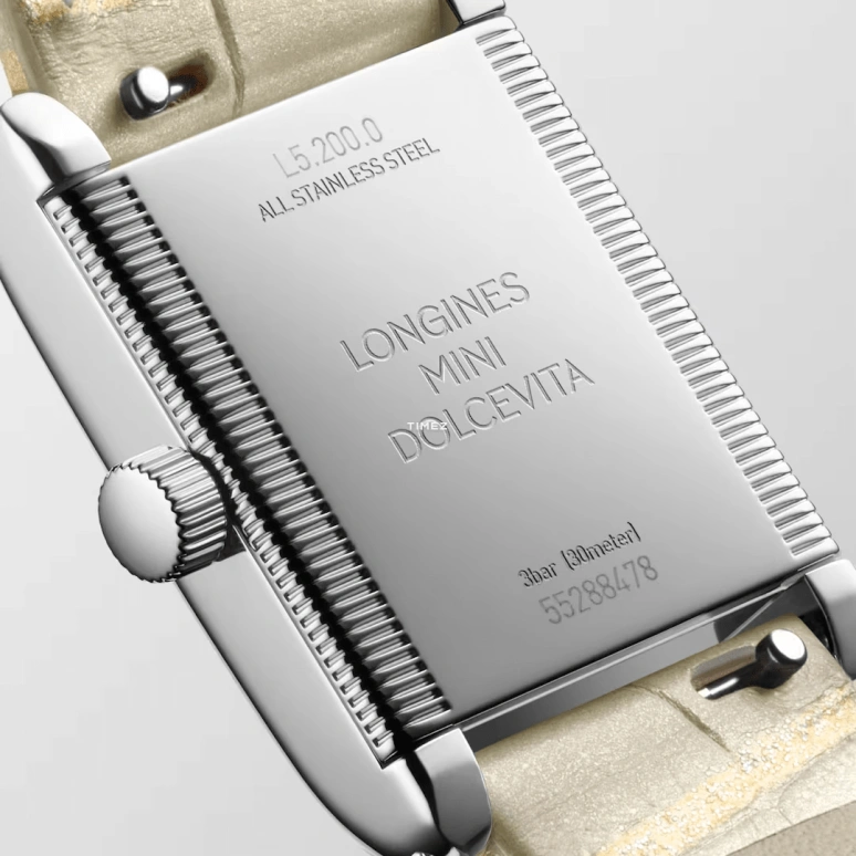 Longines,Mini DolceVita 21.50x29mm,21.50x29mm,Stainless Steel,Cream,Quartz,26280hours,In-house Caliber,L5,L5.200.0.79.2
