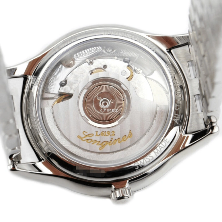 Longines,Flagship 35.60mm,35.60mm,Stainless Steel,Silver,Automatic,Day,42hours,L4,L4.774.4.99.6