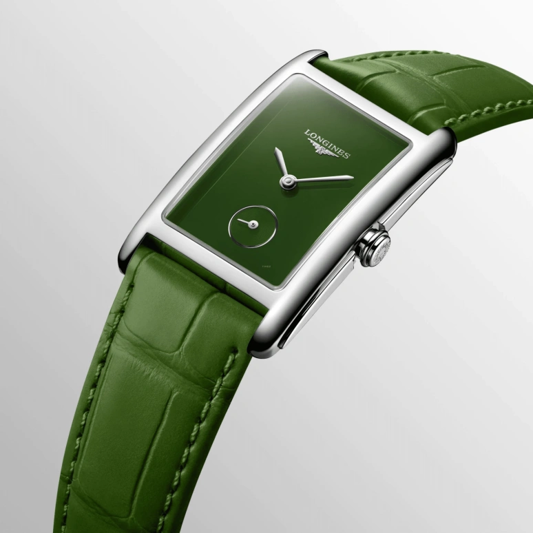 Longines,DolceVita 23mm,23mm,Stainless Steel,Green,Quartz,26280hours,In-house Caliber,L5,L5.512.4.60.2