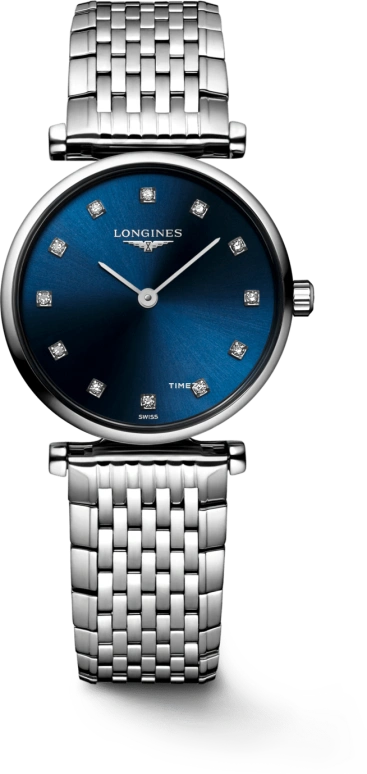 Longines,La Grande Classique 24mm,24mm,Stainless Steel,Blue,Quartz,26280hours,In-house Caliber,L4,L4.209.4.97.C