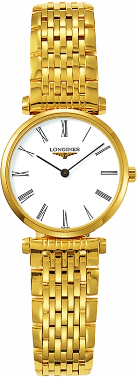 Longines,La Grande Classique 24mm,24mm,Stainless Steel,White,Quartz,26280hours,In-house Caliber,L4,L4.209.2.11.8