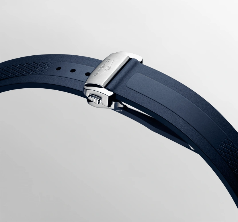 Longines,Sport 42mm,42mm,Stainless Steel,Silver,Blue,Automatic,Chronograph,Anti-magnetic,L3,L3.835.4.98.9