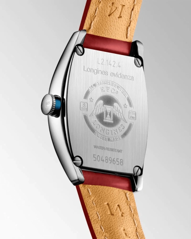 Longines,Heritage Classic 26x30.60mm,26x30.60mm,Stainless Steel,Pink,Red,Automatic,45hours,In-house Caliber,L2,L2.142.4.09.2