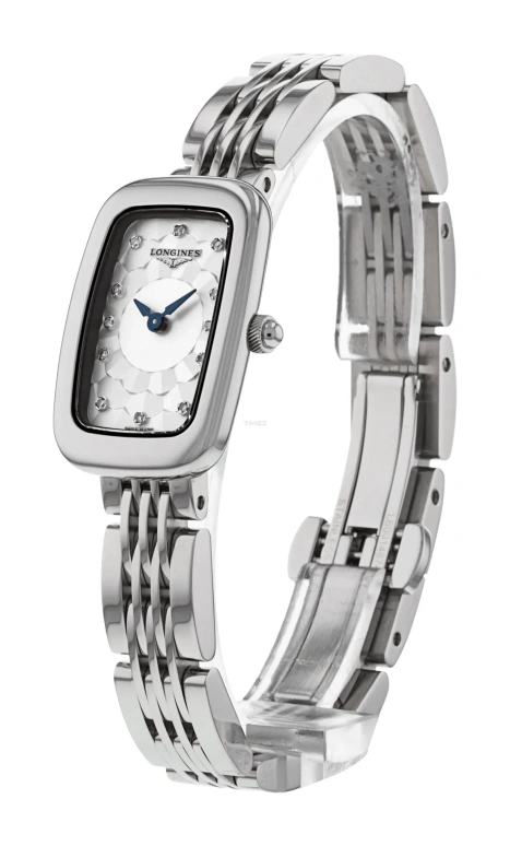 Longines,Equestrian 19.20x28mm,19.20x28mm,Stainless Steel,White,Quartz,In-house Caliber,Sapphire,L6,L6.140.4.77.6