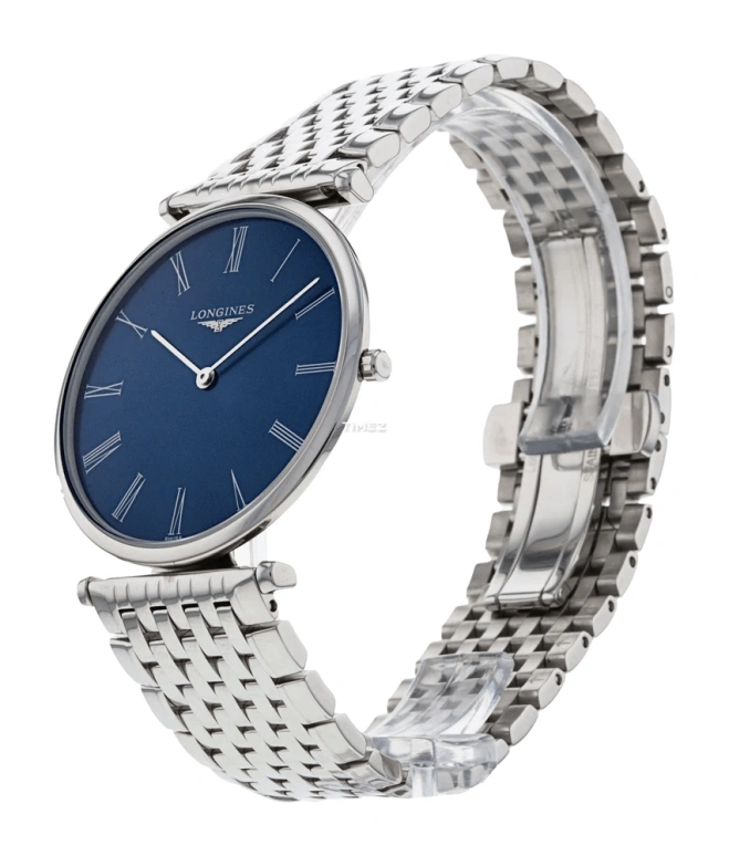 Longines,La Grande Classique 36mm,36mm,Stainless Steel,Blue,Quartz,In-house Caliber,Sapphire,L4,L4.755.4.94.6