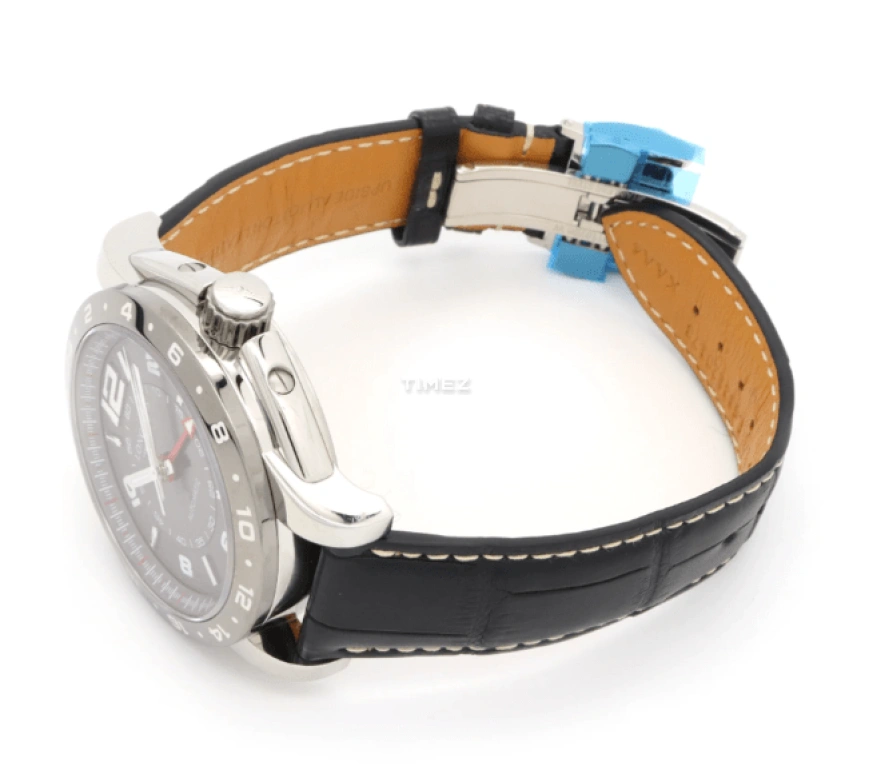 Longines,Admiral 42mm,42mm,Stainless Steel,Gold,Automatic,Day,Dule Time,L3,L3.669.4.06.2