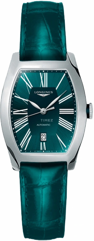 Longines,Evidenza 26mm,26mm,Stainless Steel,Grey,Automatic,Date,40hours,L2,L2.142.4.60.2
