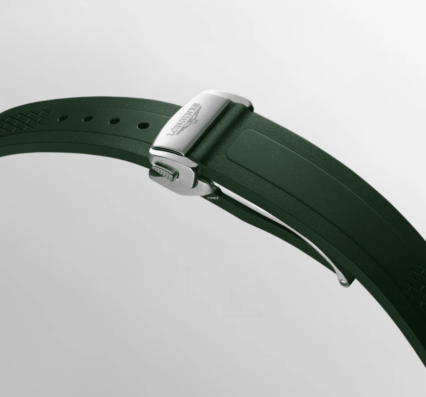 Longines,Conquest 38mm,38mm,Stainless Steel,Green,Automatic,Day,Anti-magnetic,L3,L3.720.4.02.9