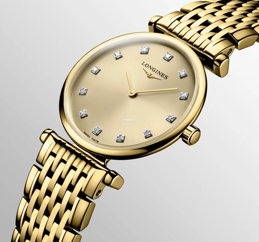 Longines,La Grande Classique 24mm,24mm,Stainless Steel,Gold,Quartz,26280hours,In-house Caliber,L4,L4.209.2.37.E
