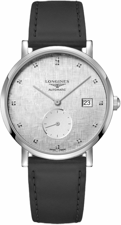 Longines,Elegant 39mm,39mm,Stainless Steel,Silver,Automatic,72hours,In-house Caliber,L4,L4.812.4.77.2
