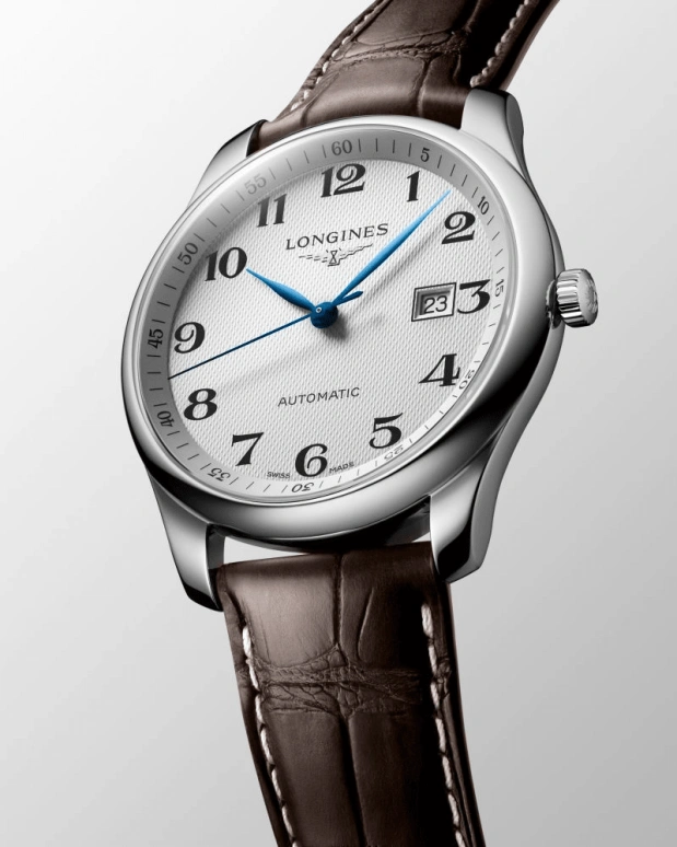 Longines,Master 42mm,42mm,Stainless Steel,White,Automatic,Chronograph,Date,L2,L2.893.4.78.3