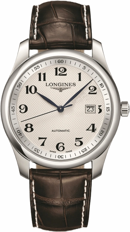 Longines,Master 40mm,40mm,Stainless Steel,Silver,Automatic,Date,65hours,L2,L2.793.4.78.3