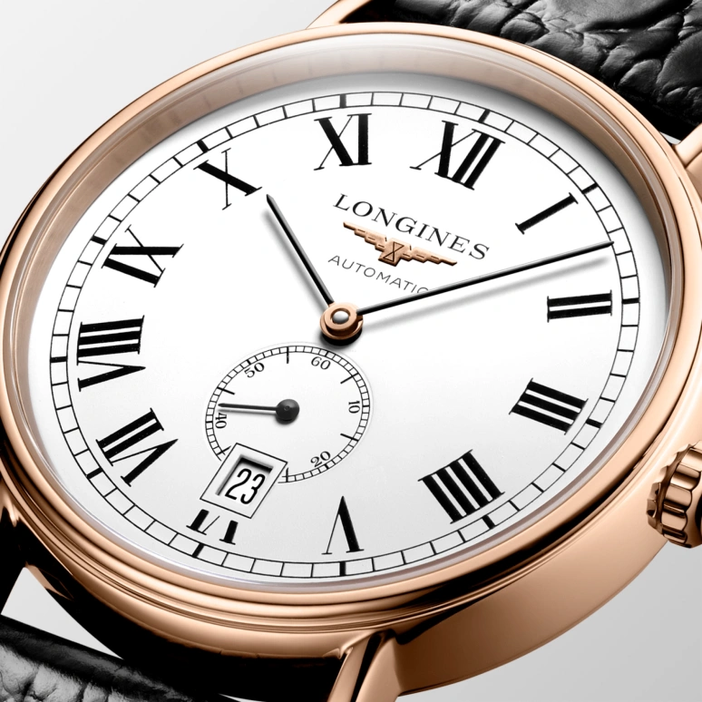 Longines,Presence 40mm,40mm,Stainless Steel,White,Automatic,Day,64hours,L4,L4.905.1.11.2