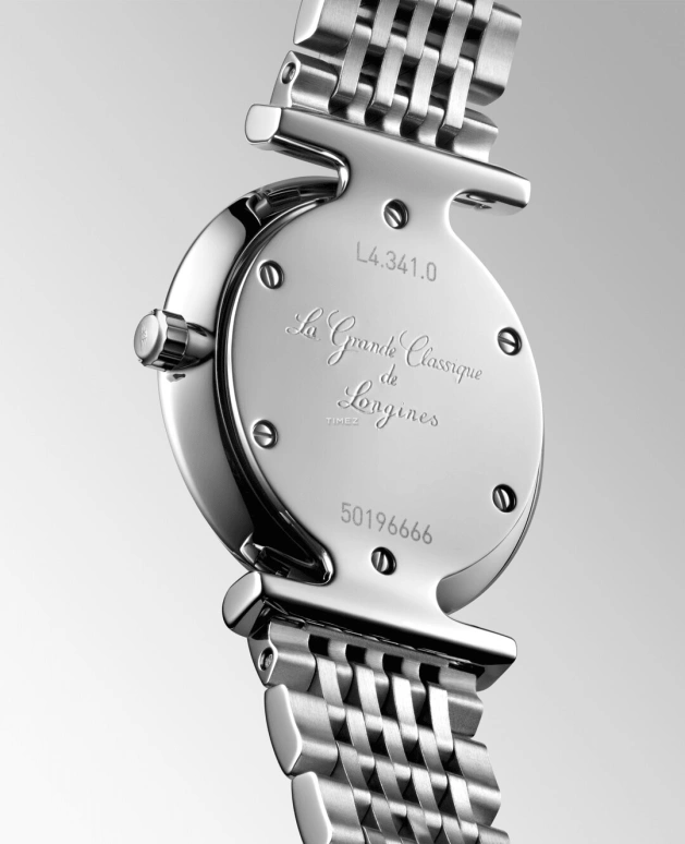 Longines,La Grande Classique 24mm,24mm,Stainless Steel,White,Quartz,26280hours,In-house Caliber,L4,L4.341.0.80.C