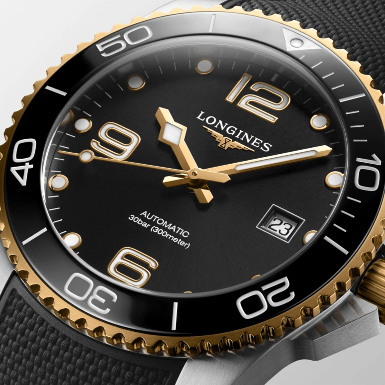 Longines,Sport 41mm,41mm,Stainless Steel,Black,Automatic,72hours,In-house Caliber,L3,L3.781.3.56.9