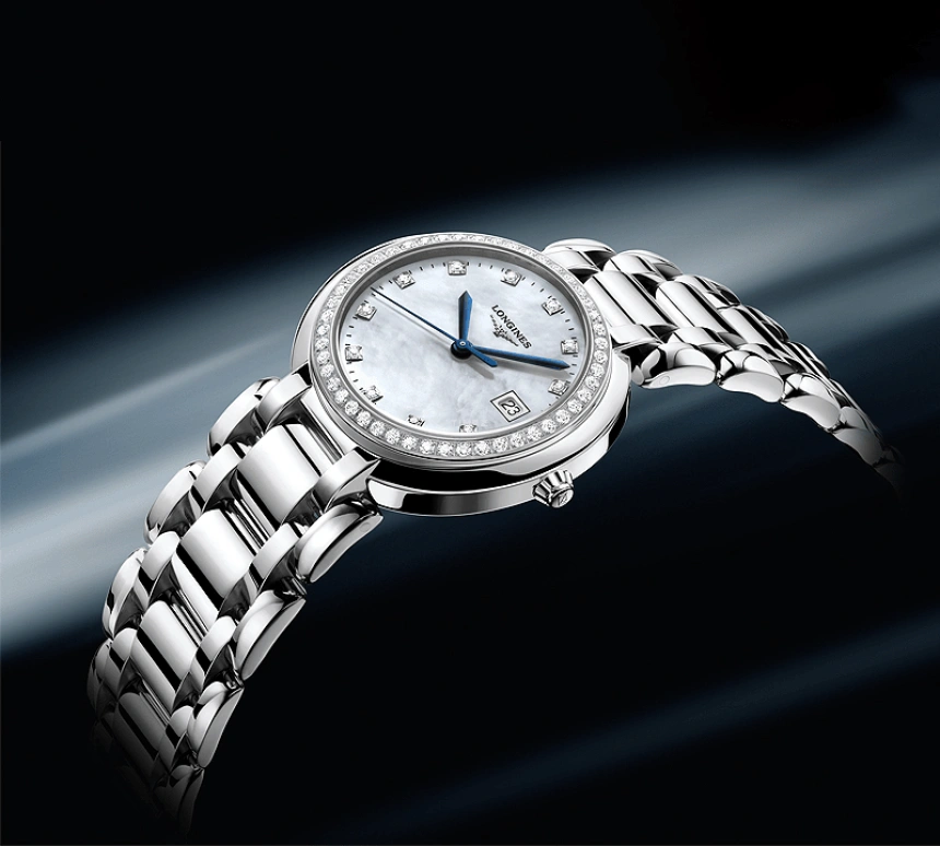 Longines,PrimaLuna 26.50mm,26.50mm,Stainless Steel,Silver,Automatic,Date,40hours,L8,L8.111.0.71.6