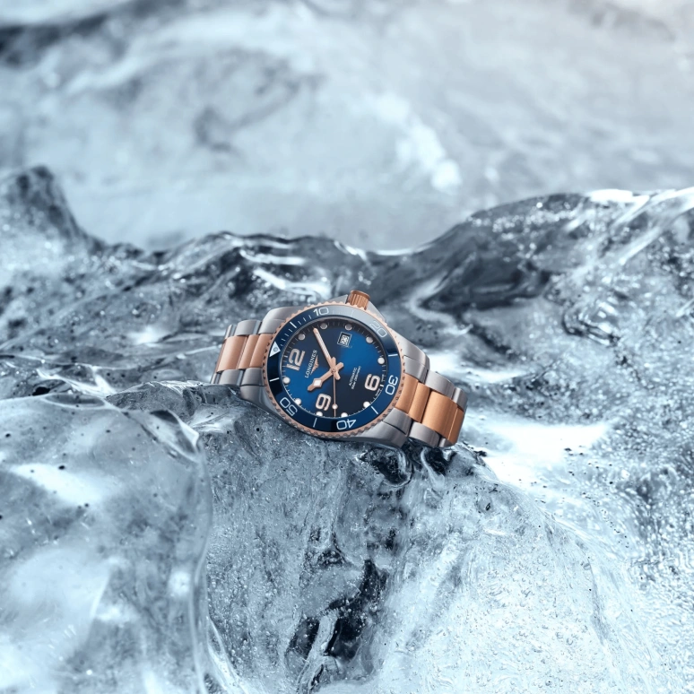 Longines,HydroConquest 41mm,41mm,Stainless Steel,Blue,Automatic,Day,72hours,L3,L3.781.3.98.7