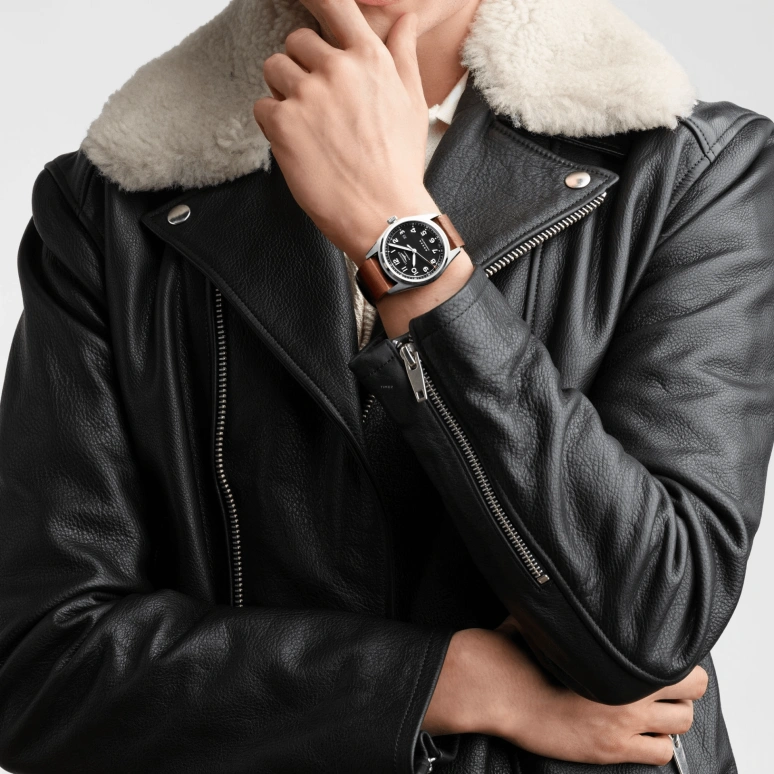Longines,Spirit 42mm,42mm,Stainless Steel,Black,Automatic,Date,64hours,L3,L3.811.4.53.9