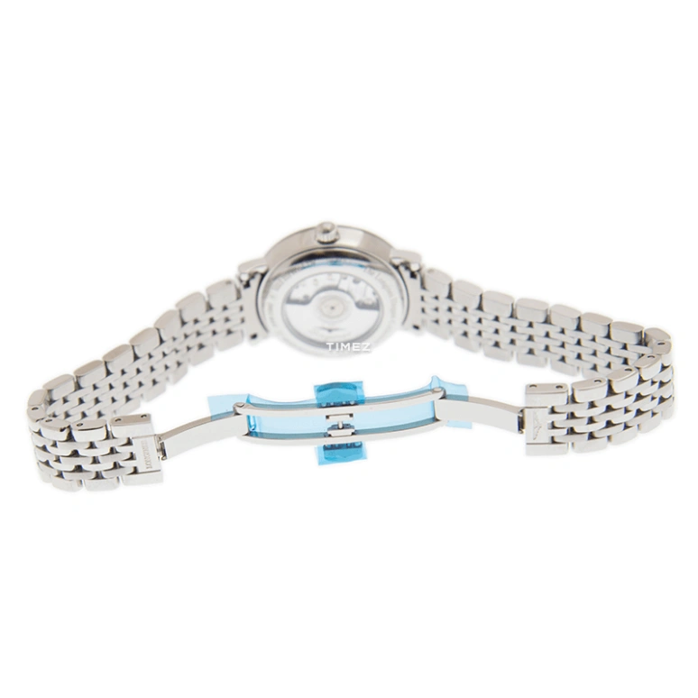 Longines,Heritage Classic 29mm,29mm,Stainless Steel,Blue,Automatic,Day,40hours,L4,L4.310.4.92.6