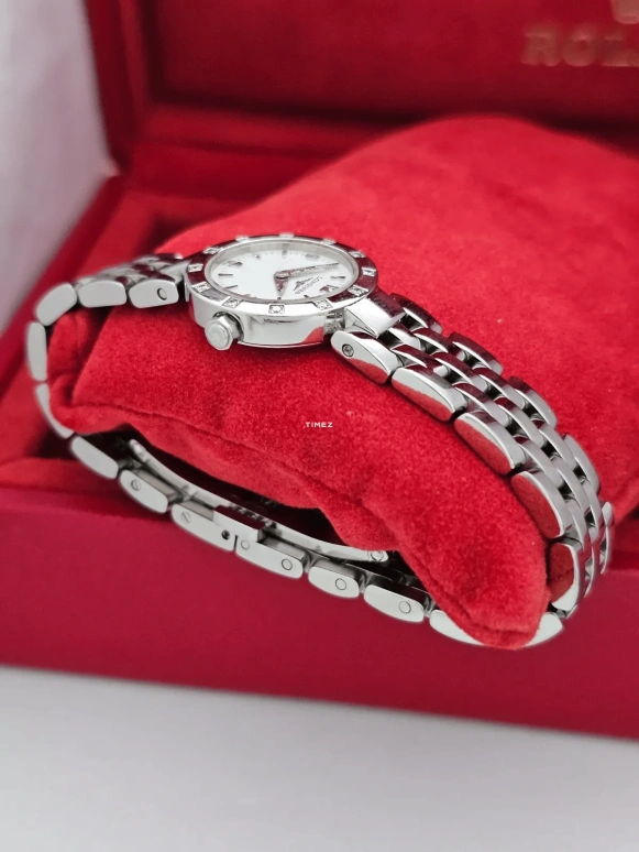 Longines,DolceVita 20.50mm,20.50mm,Stainless Steel,White,Quartz,In-house Caliber,Sapphire,Crystal Glass,L5,L5.174.0.16.6