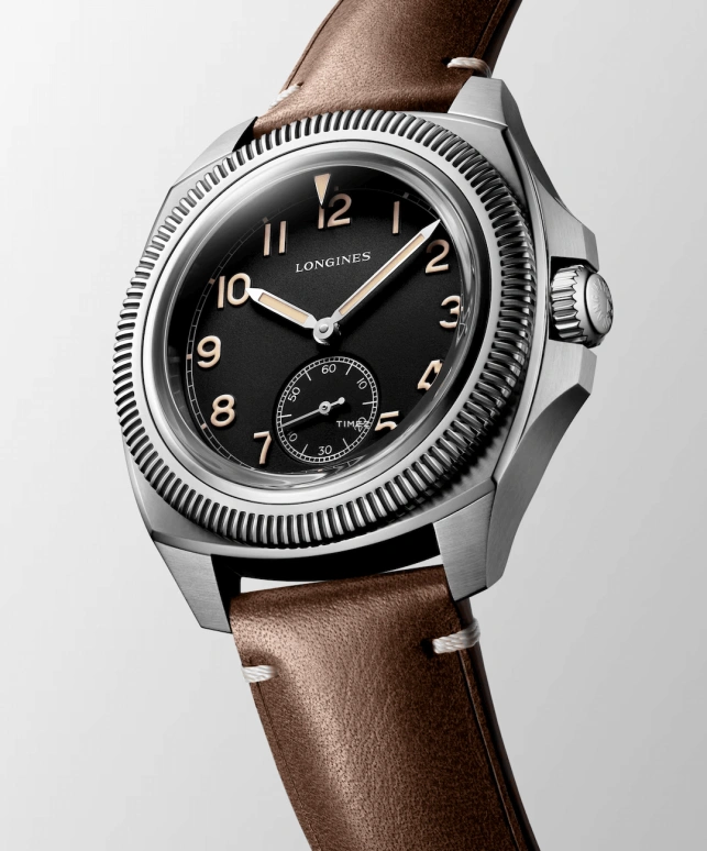 Longines,Heritage Avigation 43mm,43mm,Stainless Steel,Black,Automatic,Anti-magnetic,72hours,L2,L2.838.4.53.0