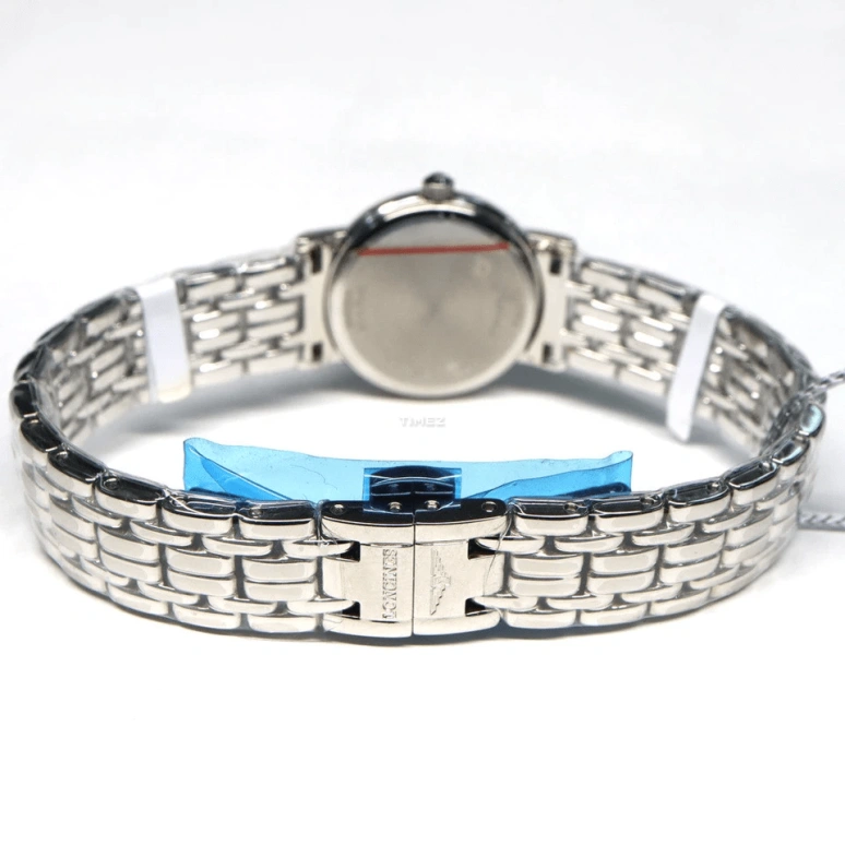 Longines,Presence 23.50mm,23.50mm,Stainless Steel,White,Quartz,Day,In-house Caliber,L4,L4.319.4.11.2