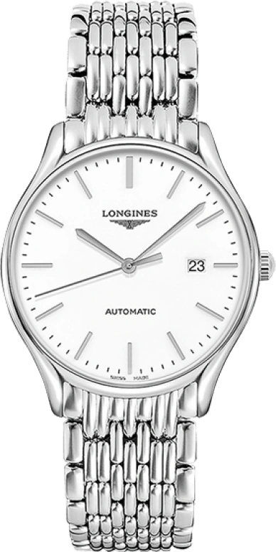Longines,Lyre 40mm,40mm,Stainless Steel,White,Automatic,Date,64hours,L4,L4.961.4.12.6