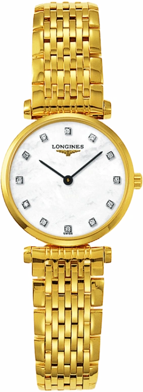 Longines,La Grande Classique 24mm,24mm,Stainless Steel,White,Quartz,26280hours,In-house Caliber,L4,L4.209.2.87.8