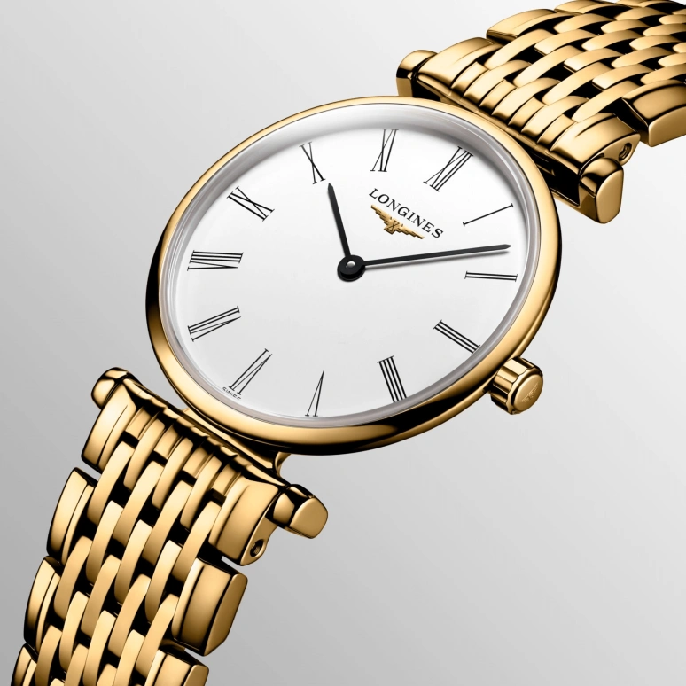 Longines,La Grande Classique 24mm,24mm,Stainless Steel,White,Quartz,26280hours,In-house Caliber,L4,L4.209.2.11.8