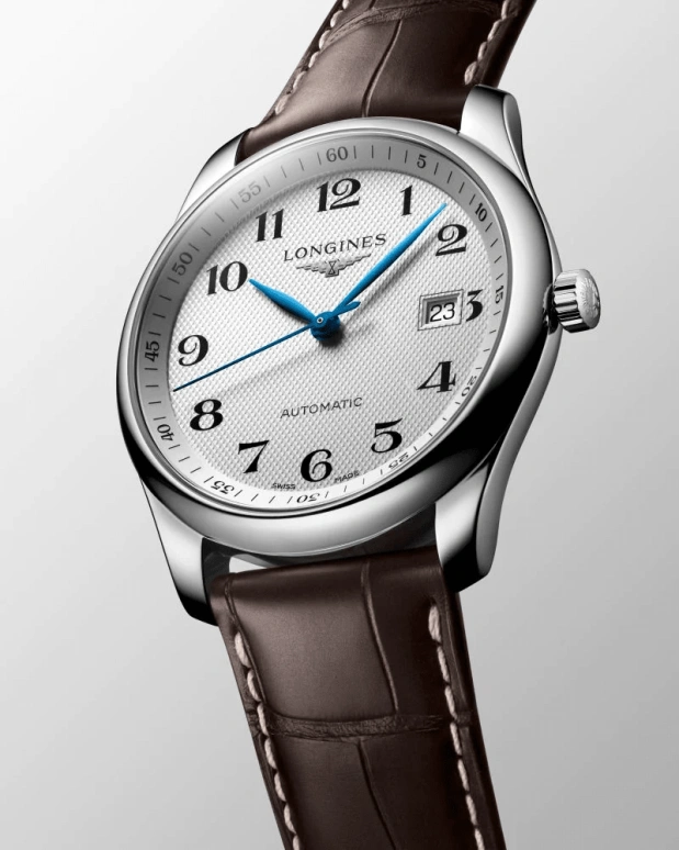 Longines,Master 40mm,40mm,Stainless Steel,Silver,Automatic,Date,65hours,L2,L2.793.4.78.3