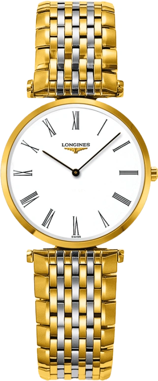 Longines,La Grande Classique 29mm,29mm,Stainless Steel,White,Quartz,Perpetual Calendar,In-house Caliber,L4,L4.512.2.11.7