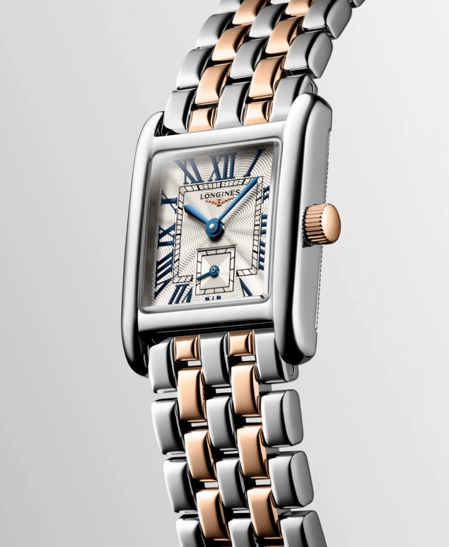 Longines,DolceVita 21.50x29mm,21.50x29mm,Stainless Steel,Rose Gold,Silver White,Quartz,26280hours,In-house Caliber,L5,L5.200.5.71.7