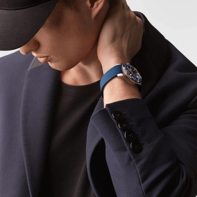 Longines,HydroConquest 41mm,41mm,Stainless Steel,Blue,Automatic,Day,72hours,L3,L3.781.3.98.9