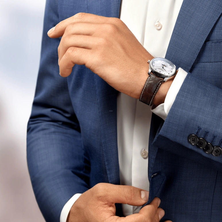 Longines,Master 40mm,40mm,Stainless Steel,Silver,Automatic,Moonphase,Day,L2,L2.909.4.77.3