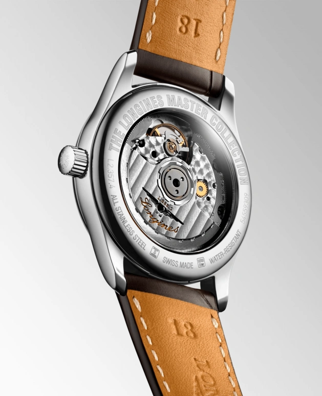Longines,Master 34mm,34mm,Stainless Steel,Silver,Automatic,Day,72hours,L2,L2.357.4.78.3