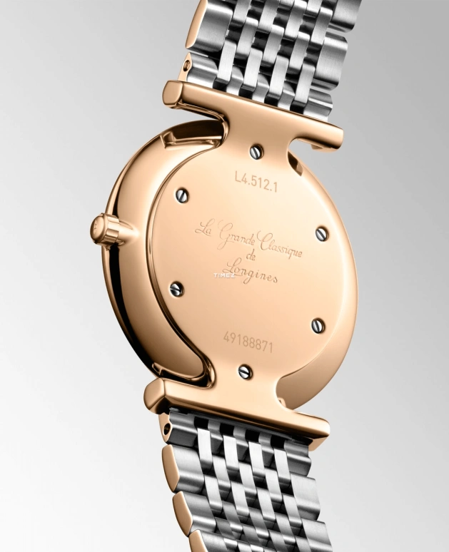 Longines,La Grande Classique 29mm,29mm,Stainless Steel,White,Quartz,In-house Caliber,Sapphire,Hardlex,L4,L4.512.1.97.D