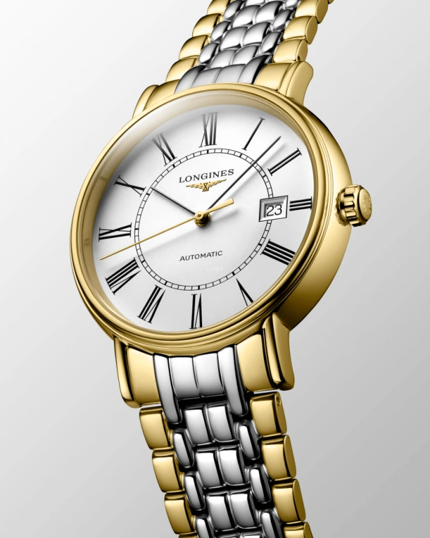 Longines,Presence 40mm,40mm,Stainless Steel,White,Automatic,Date,65hours,L4,L4.922.2.11.7