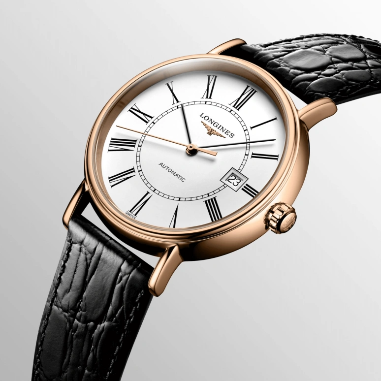 Longines,Presence 40mm,40mm,Stainless Steel,White,Automatic,Date,65hours,L4,L4.922.1.11.2