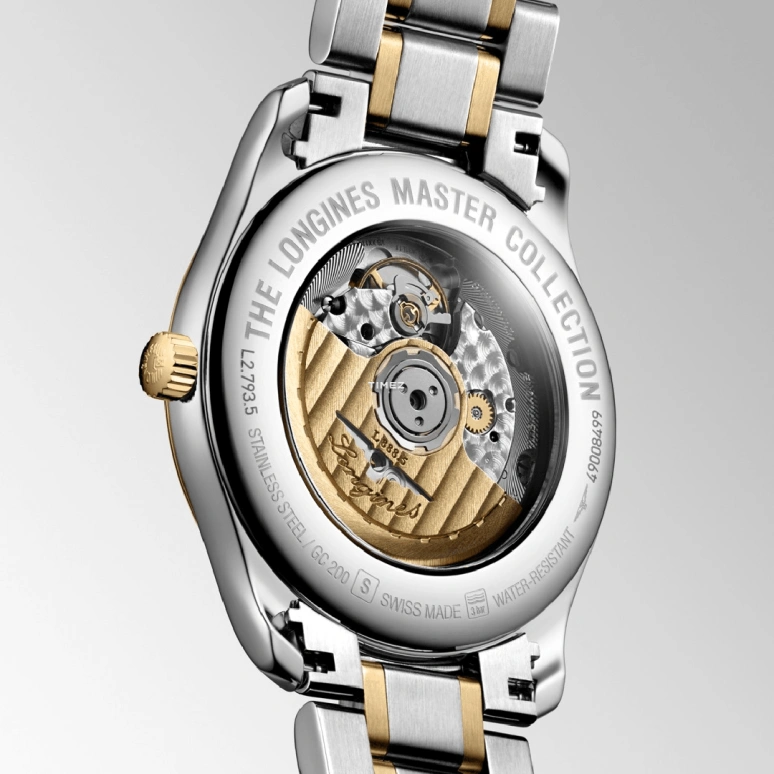 Longines,Master 40mm,40mm,Stainless Steel,Silver,Automatic,Day,64hours,L2,L2.793.5.78.7
