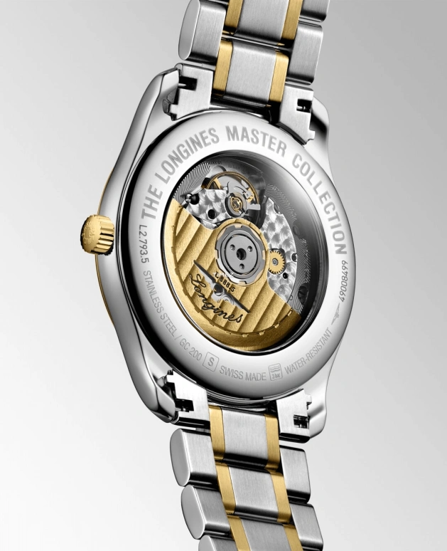Longines,Master 40mm,40mm,Stainless Steel,Grey,Automatic,72hours,In-house Caliber,L2,L2.793.5.72.7