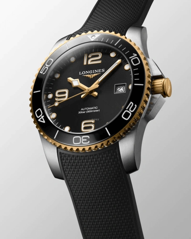 Longines,Sport 41mm,41mm,Stainless Steel,Black,Automatic,72hours,In-house Caliber,L3,L3.781.3.56.9