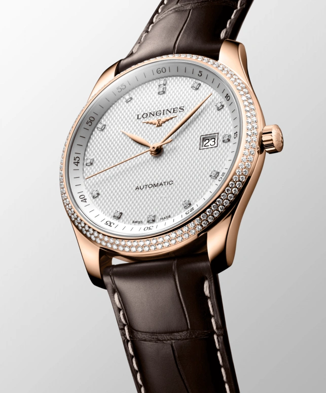 Longines,Master 40mm,40mm,Rose Gold,Silver White,Automatic,Day,72hours,L2,L2.793.9.77.3