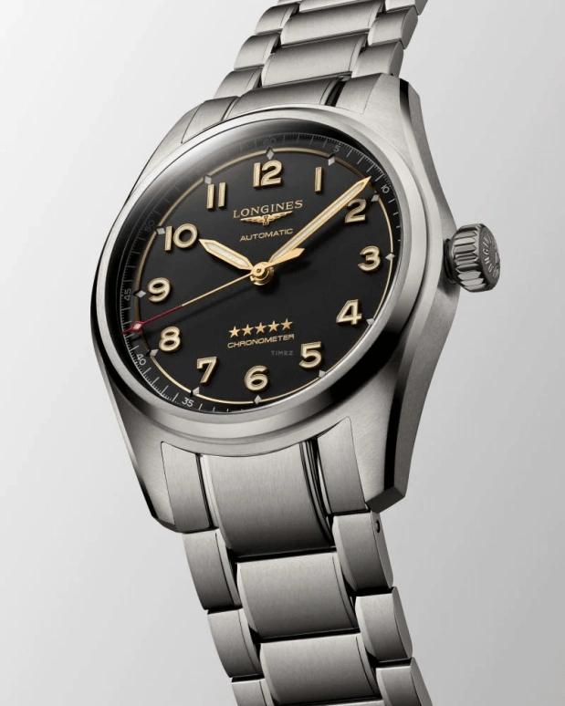 Longines,Spirit 40mm,40mm,Titanium,Grey,Automatic,64hours,In-house Caliber,L3,L3.810.1.53.6