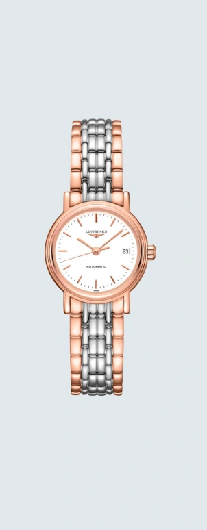 Longines,Presence 25.50mm,25.50mm,Stainless Steel,White,Automatic,Date,38hours,L4,L4.321.1.12.7