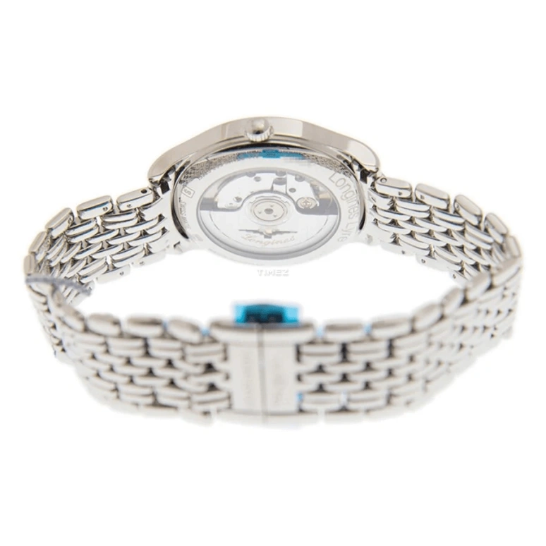 Longines,Lyre 35mm,35mm,Stainless Steel,Blue,Automatic,Day,65hours,L4,L4.860.4.92.6