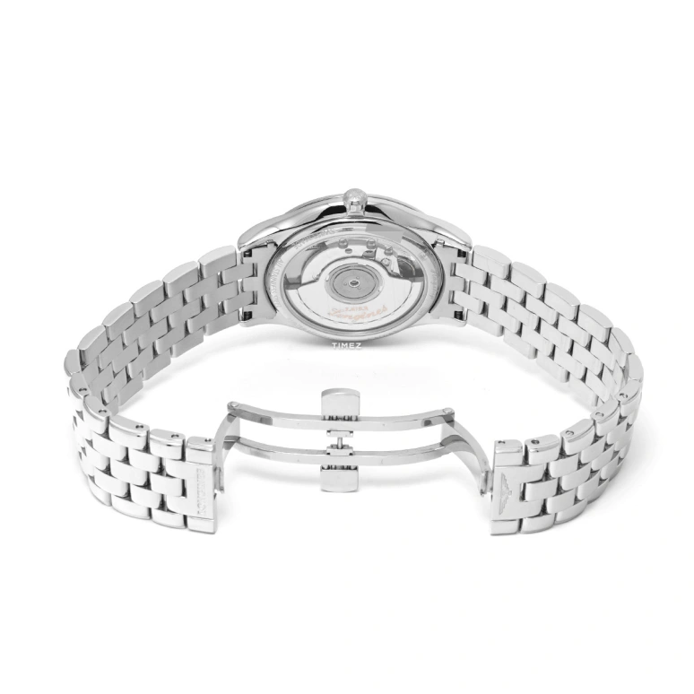 Longines,Flagship 35.60mm,35.60mm,Stainless Steel,White,Automatic,Day,42hours,L4,L4.774.4.14.6