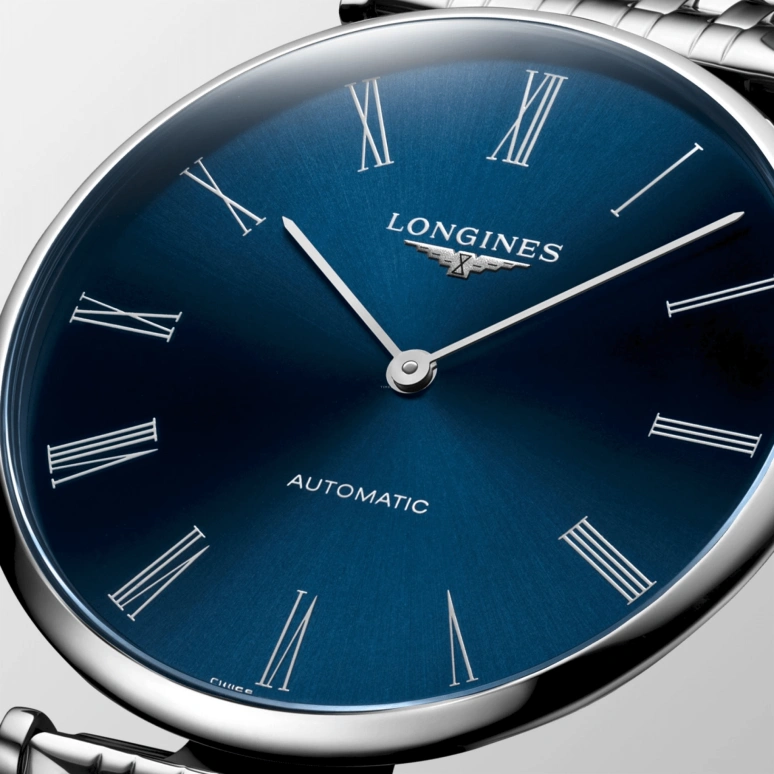 Longines,La Grande Classique 38mm,38mm,Stainless Steel,Blue,Automatic,40hours,In-house Caliber,L4,L4.918.4.94.6