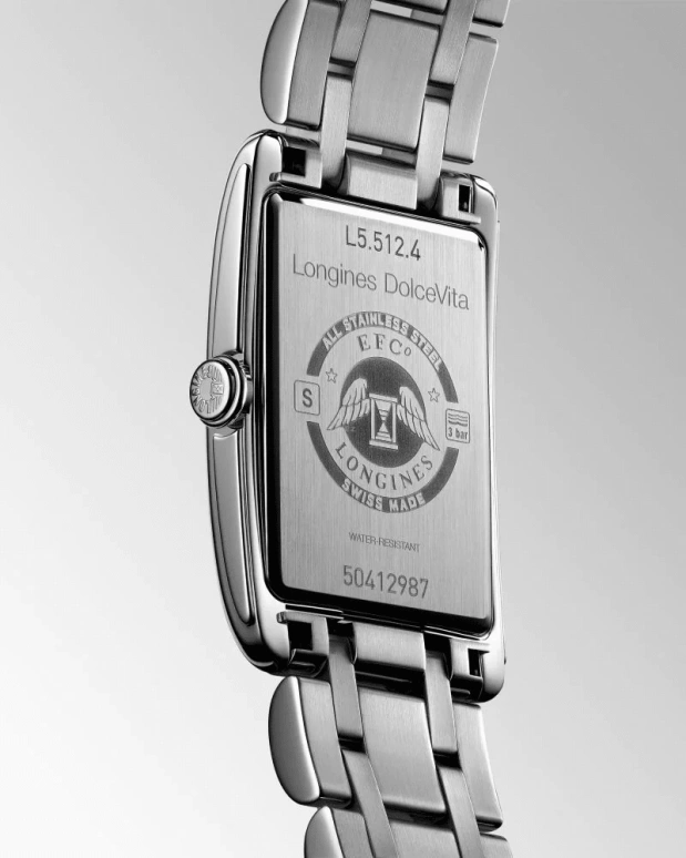 Longines,DolceVita 23mm,23mm,Stainless Steel,White,Quartz,26280hours,In-house Caliber,L5,L5.512.4.87.6
