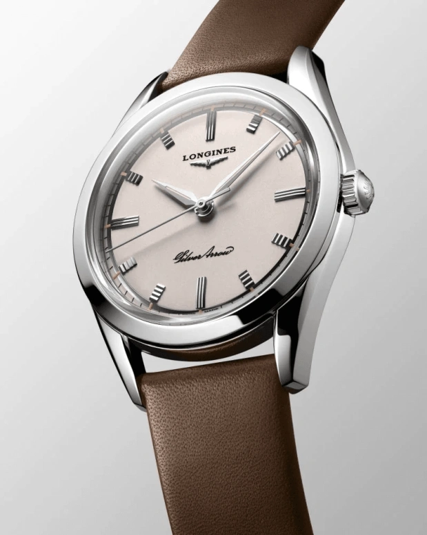 Longines,Heritage Classic 38.50mm,38.50mm,Stainless Steel,Silver,Automatic,64hours,In-house Caliber,L2,L2.834.4.72.2