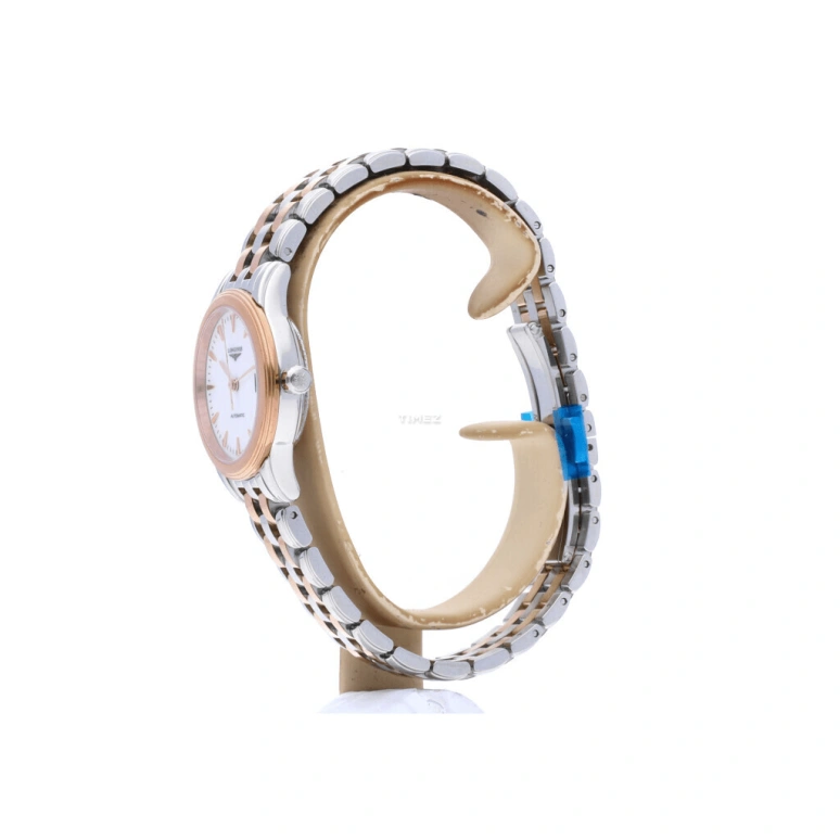 Longines,Flagship 26mm,26mm,Stainless Steel,White,Automatic,Day,45hours,L4,L4.274.3.92.7